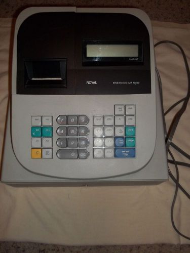 Electronic Cash Register 43dx Royal Used Great Condition