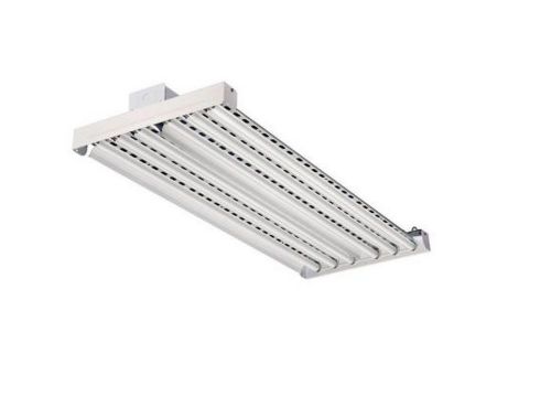 NEW Industrial 6 Light High Bay Grey Hanging Fluorescent Fixture Lamp Lothonia
