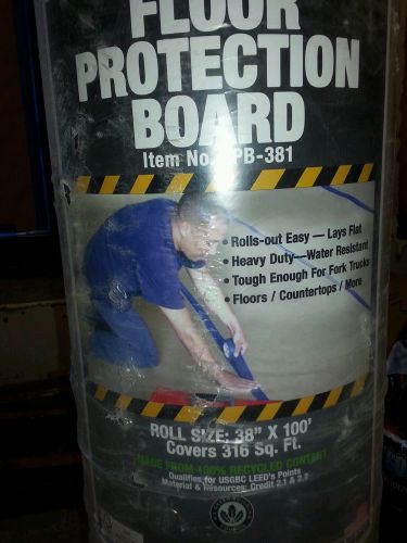 Floor Protection board 38&#034; width 100&#039; long