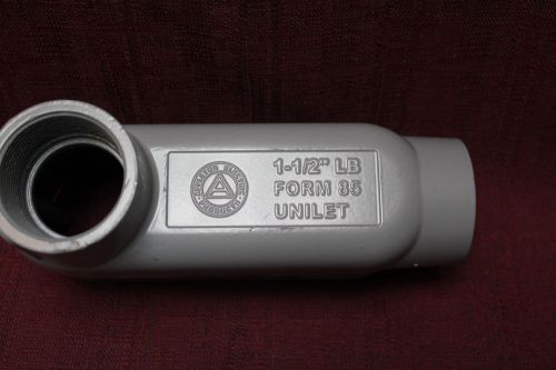 Appleton lb150-a  1-1/2 &#034;  aluminum lb  conduit body form 85 new price is for ea for sale