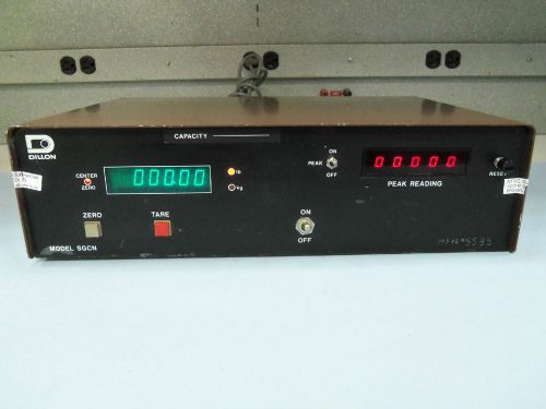 Dillon Model SGCN Load Cell Readout/Indicator AD
