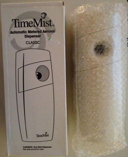 Time Mist Automatic Dispenser Unit Classic white Brand New Timemist