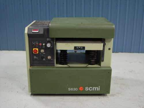 Single scm model s630 planer for sale