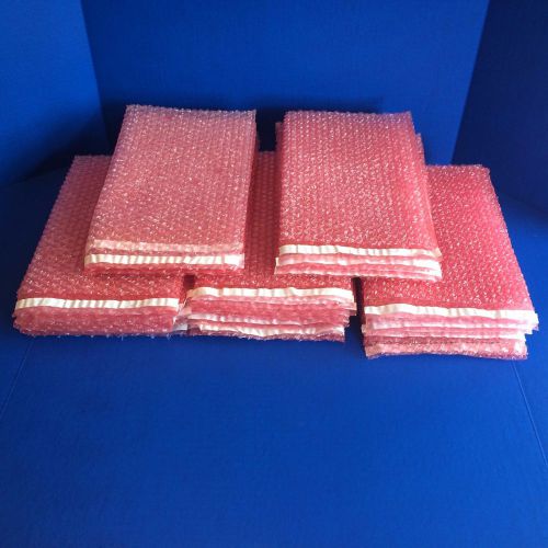 40ea anti-static bubble bags (pink) 11.5 inches x 7.5 inches for sale