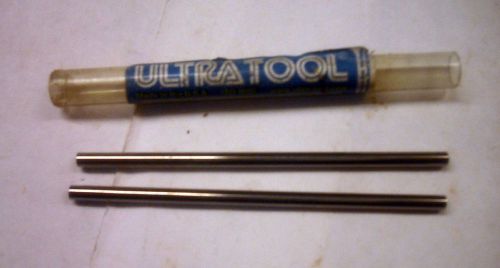 1 PAIR OF .125 SOLID CARBIDE ULTRA TOOL DRILL ROD
