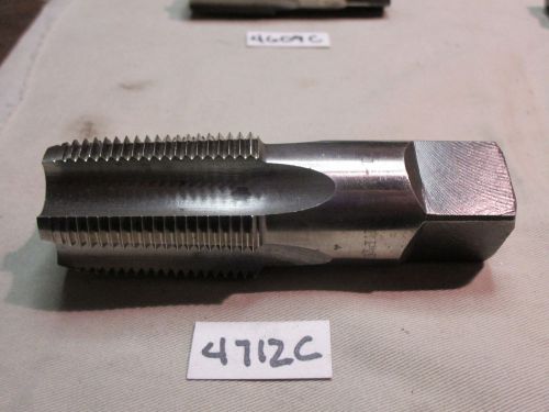 (#4712c) used machinist regular thread 1 x 11-1/2 npt pipe tap for sale