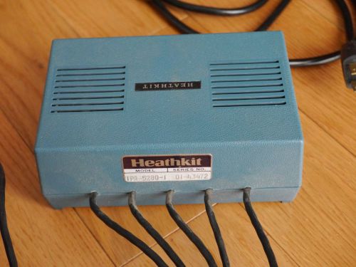 Heathkit IPA-5280-1 AC Power Supply with manual and cables