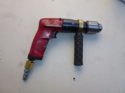 Chicago pneumatic tool cp1117p09 heavy duty 1 hp 900 rpm industrial drill with  1/2 for sale