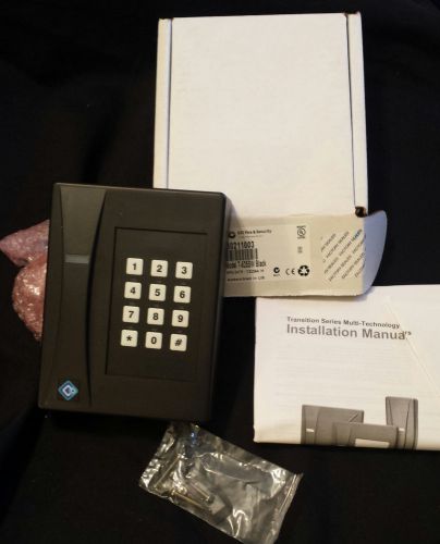 GE/UTC Security  T-525SW Reader ~ Black ~ 12-Key Keypad