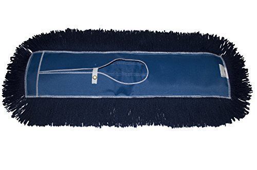 Industrial strength premium nylon dust mop refill (24&#034; x 5&#034;) for sale