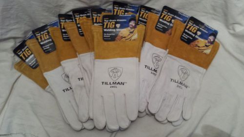 10 pair of tillman 24cl tig gloves large top grain kidskin for sale