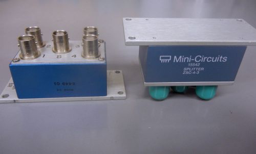 Coaxial power splitter/combiner, mini circuit zsc-4-3 for sale