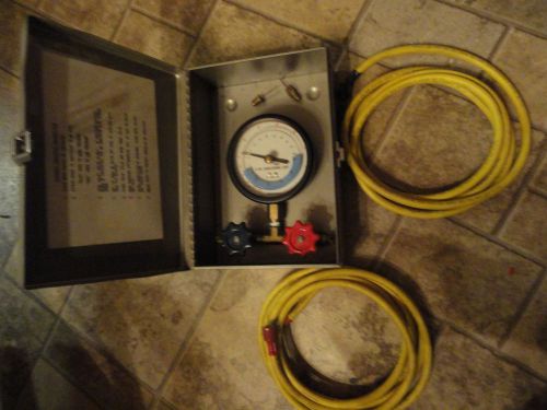 Bell &amp; Gossett pump balancing D/P gauge circuit setter readout HYDRONIC TESTER