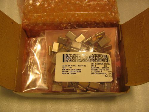 Dale-Vishay XT49U 2.000MHz, pack of 400pcs, 50pF Co7pF HC-49U-2, RoHS -20 to+70C