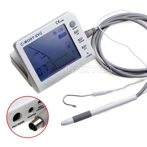 Dental denjoy apex locator root canal finder with tooth pulp tester 2 in 1 for sale