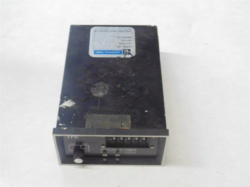 Itc precision timer model 2200 115vac 60hz 10max watts industrial timer (p-a4-6) for sale
