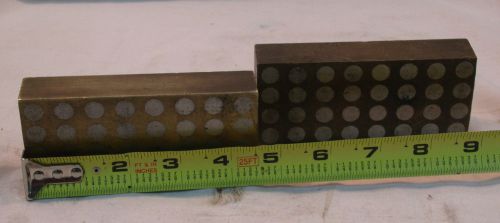 PAIR OF MACHINISTS MAGNETIC PARALLEL BLOCKS