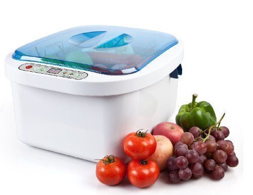 Brand 12.8l Home Use Ultrasonic Ozone Vegetable Fruit Sterilizer Cleaner Washer