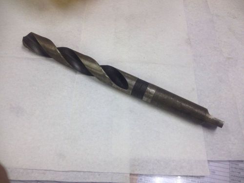 51/64&#034; Drill Bit With Morse Taper Shank #3, HSS By CENTURY.  MT3  Used