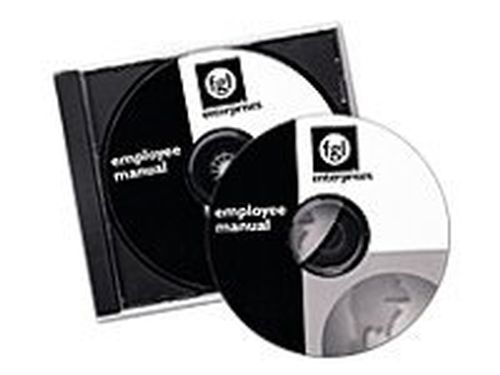 Avery CD/DVD Label Kit - CD/DVD labels - matte white - 100 pcs. ( 100 sheet 5698
