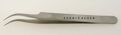 Jewelry &amp; Watch Maker Tweezers #7 Curved Fine Point Pickup and Grasping Tools