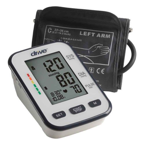Deluxe Automatic Blood Pressure Monitor in White [ID 3262705]