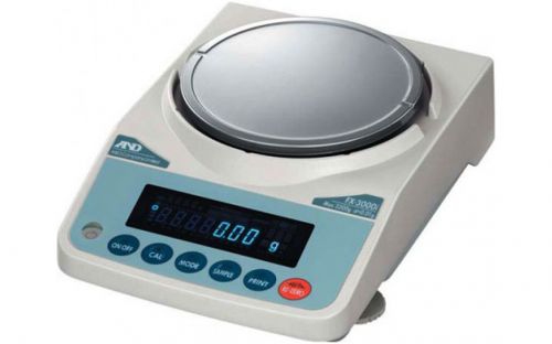 A&amp;D Weighing (FZ-3000i) Precision Balance (Internal Calibration)
