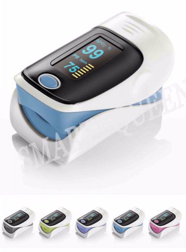 New Fingertip Pulse Oximeter SPO2 Oxygen Rate Monitor Sound Alarm OLED Display