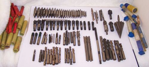 94 Machinist Lathe Mill End Mill Bits Square Ball Double Sided HSS Carbide