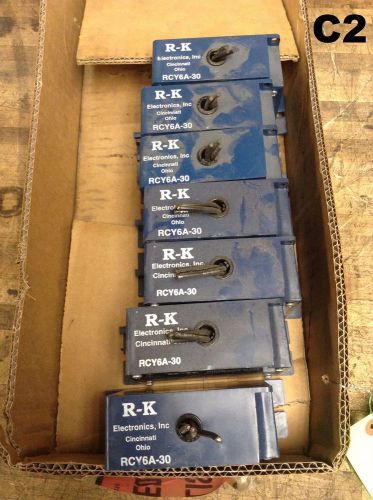 R-K Electronics RCY6A-30 Transient Voltage Suppressor Filter-Lot of 7