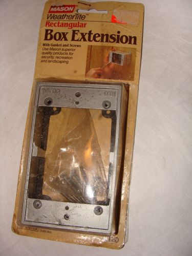 Box Extension Electrical Box Extension. Mason Weathertight A