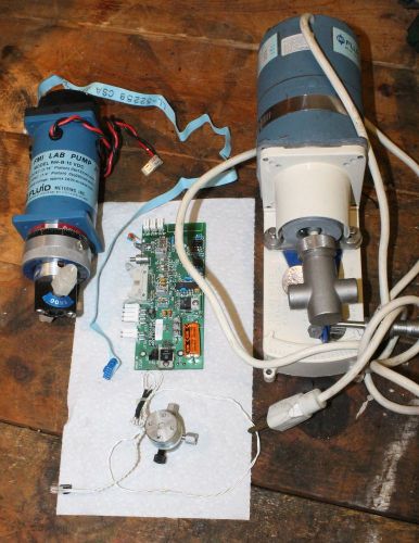 FMI Lab Pump &amp; Lab Pump Jr., control board, and NResearch 100 psi solenoid valve