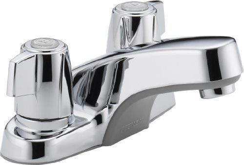Peerless P241LF Classic Two Handle Lavatory Faucet, Chrome New
