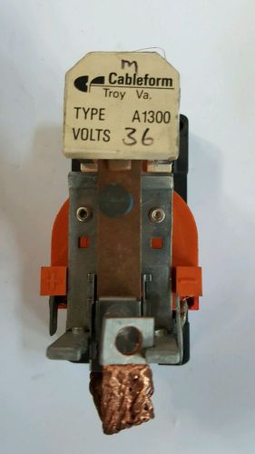 Cableform contactor 1300 series  Type A1300 Volts 36 item A1321-1-2-36