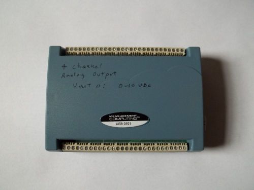 Measrement Computing USB-3101 4-Channel, 16-Bit Analong Voltage Output Device