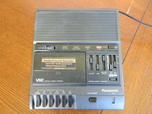 Panasonic RR-830 VSC Standard Cassette Transcriber / Dictation Machine
