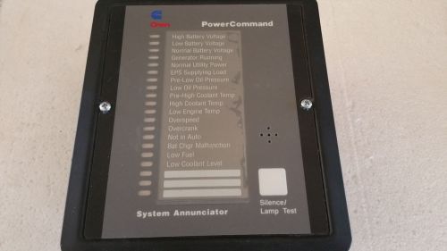 Cummins Onan Power Command 0300-4510 System Annunciator Panel *NEW
