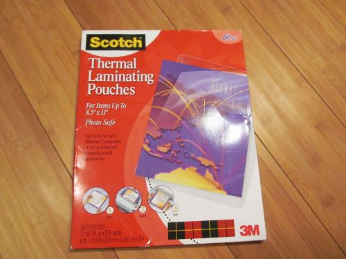 3M Scotch Thermal Laminating Pouches