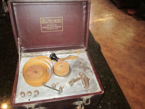 Vintage National Radio Institute The Nacometer automatic code transmitter 1 reel