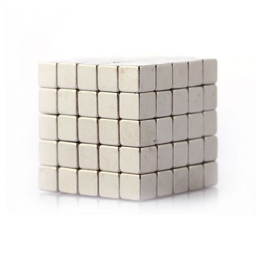 216 pcs 5x5x5mm Cube Magnets N35 Rare Earth Neodymium  Fasteners Craft Neodym