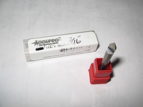 Accupro, Half Conical Carbibe, 3/16” Drill / Engraver Bit