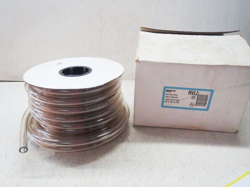 Watts rvli, 3/4&#034; x 1/2&#034; x 75 ft, clear vinyl tubing, (new) for sale