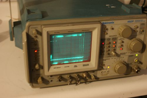 Tektronix 492P 50 kHz- 21 GHZ Spectrum Analyzer. Opt. 1, 2, &amp; 3