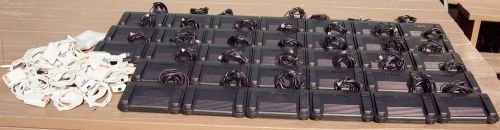 Lot of 32 Foot Pedals 0502765 &amp; 28 Dictaphone Nuance USB Adapter 0148649