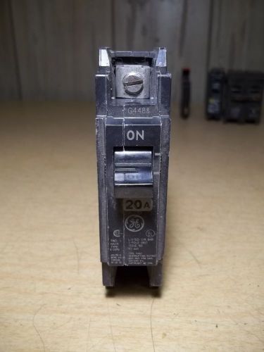 Ge g448 20a general electric single pole circuit breaker *free shipping* for sale