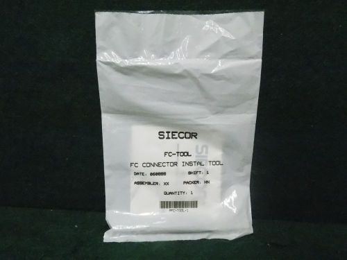 SIECOR FC-Tool • PFC-Tool+1 • Fiber Optic Cable Connector Install Tool ~