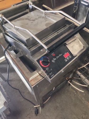 Star flat pannini grill, GR-14, broken for parts,7 available