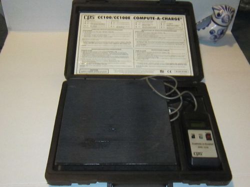 CPS Model CC-100 Compute a Charge Refrigerant Scale USED