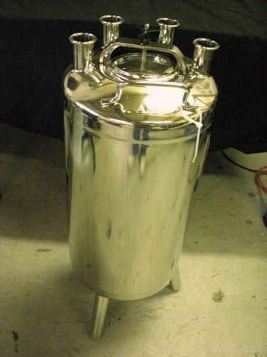 Tank, SS T316 Pressure Vessel, Alloy Products (See FullDescription)