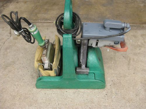 Mcelroy pitbull no.14 fusion, butt welder. facer, heater and stand for sale